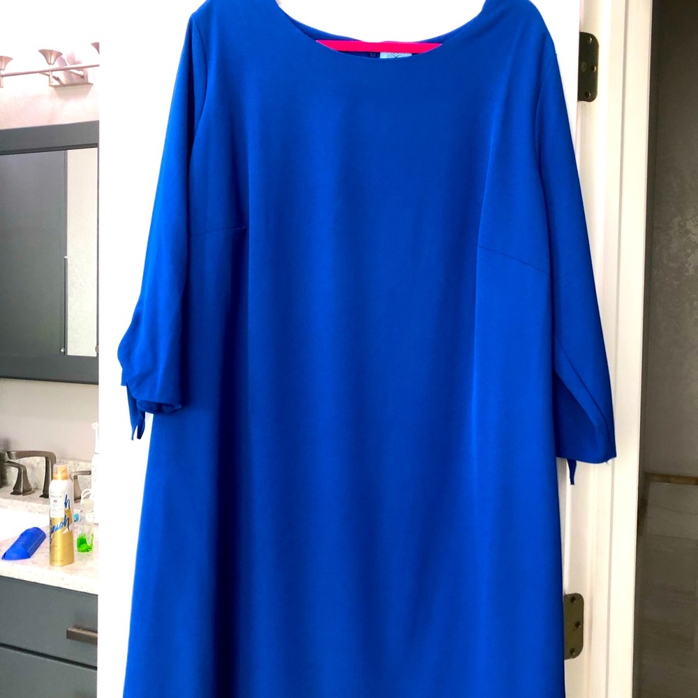 Royal blue dress